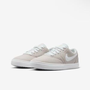 Nike SB Check Canvas Sneakers Light Grey Size 3Y (Womens 5/ 220mm)